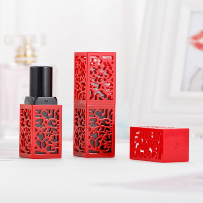 Hollow lipstick tube Square lipstick tube, DIY lipstick empty tube, retro style
