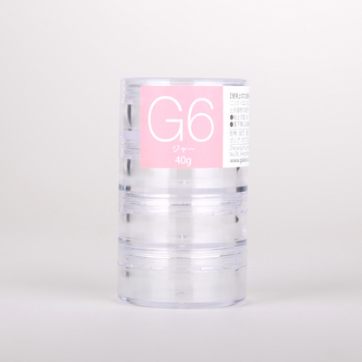 4-layer transparent storage box, detachable, 40g cream packaging bottle, ps plastic jewelry box