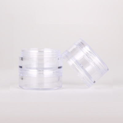 4-layer transparent storage box, detachable, 40g cream packaging bottle, ps plastic jewelry box
