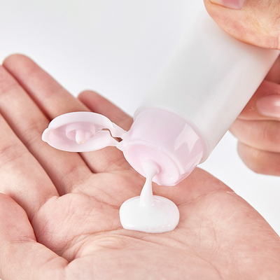 50g scrub hose bottle, facial cleanser, lotion, hand cream, skin care cosmetic packaging, PE squeeze empty bottle