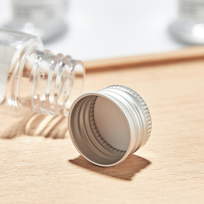 30ML, 50ML, 80ML, 100ml lotion bottle with screw cap, transparent aluminum cap bottle,  cosmetic plastic empty bottle