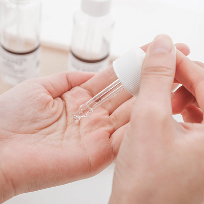 15ml/20ml/30ml/50ml/80ml/100ml dropper bottle,PET transparent bottle, cosmetic essence bottle，label logo