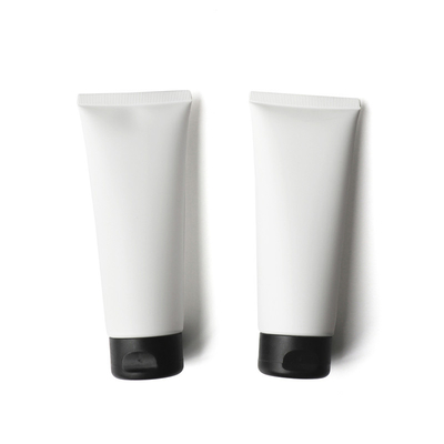 Custom printed pattern logo empty paint tubes, PE plastic 100g Soft Tube for face and body, China factory price wholesal