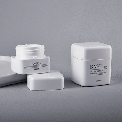 White square cream bottle, 30/50g cosmetic bottle, spot cream bottle, eye cream bottle