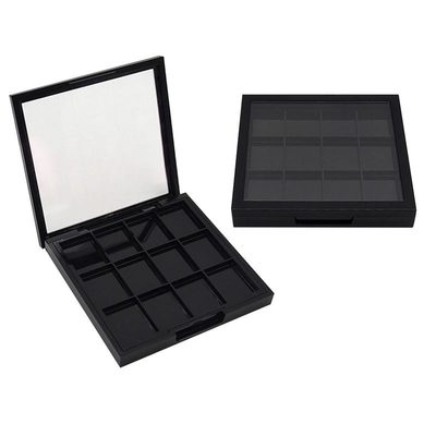12 Grids Empty Eyeshadow Dish DIY Eyeshadow Palette Eye Makeup Storage Box for Women Girls Beginners