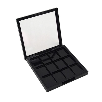 12 Grids Empty Eyeshadow Dish DIY Eyeshadow Palette Eye Makeup Storage Box for Women Girls Beginners