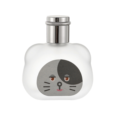 Cartoon frosted spray bottle, small bottle mouth perfume bottle