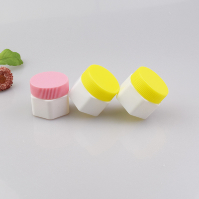 Hexagonal bottle, eye cream loose powder bottle, 20ml plastic bottle, PP bottle