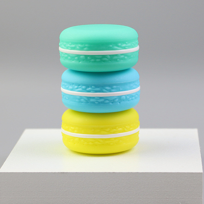 Macaron color cream bottle, 5g plastic cream bottle, eye cream bottle, mini plastic packaging container
