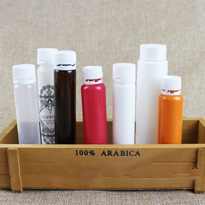 Long tube bottle, PET bottle, white PP plastic bottle, anti-theft cap, plastic bottle health care product packaging