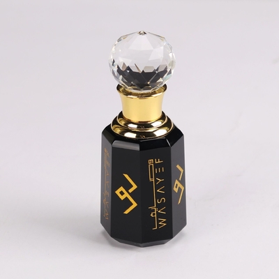 K9 crystal perfume bottle, 3ml essential oil bottle, customized logo