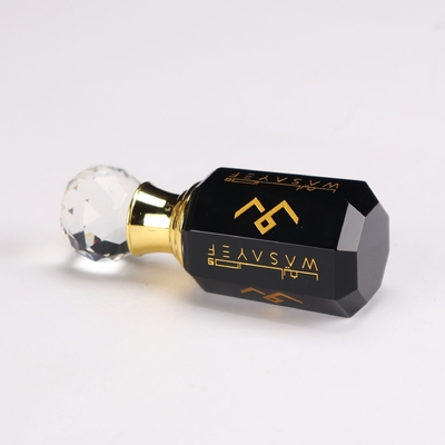 K9 crystal perfume bottle, 3ml essential oil bottle, customized logo