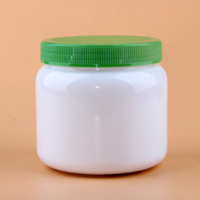 Food grade airtight bottle, white PET protein powder container/Jar/cans, 400g, 900g plastic milk powder Jar