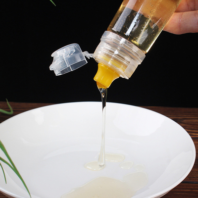 Honey bottle, pointed mouth bottle, 75ml, 90ml, food grade silicone valve, plastic bottle, squeeze bottle
