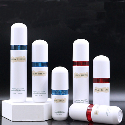 50ml 70ml 100ml double layer bottle medical beauty capsule bottle, cosmetic spray bottle, lotion bottle, airless bottle