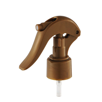 24/410 28/410 black mini trigger sprayer for cosmetics，Brown triger Sprayer