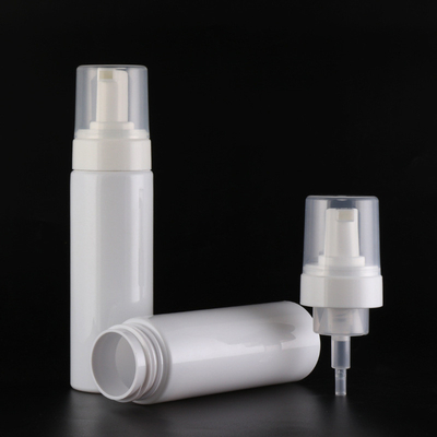 Empty Plastic Foam Pump Bottle 30ml 50ml 60ml 100ml 150ml 200ml clear white blue PET facial cleanser mousse foam pump bo