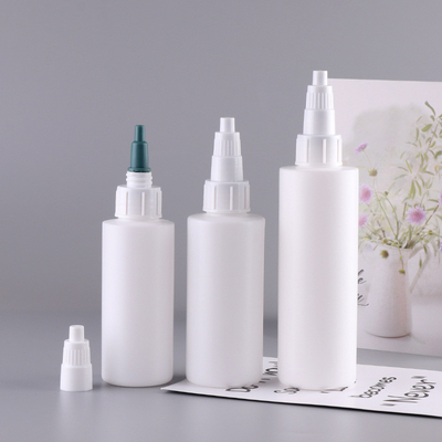 Pet cleaning liquid ear drop oil ear mite sterilizing eye drops silicone soft head leakproof pointed cap bottle