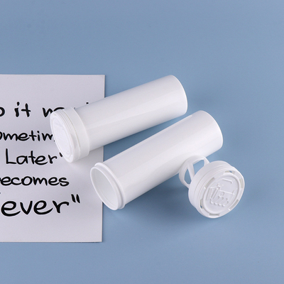 10 pieces of 50ml effervescent tablets, vitamin tablets, health care pill bottle, pp plastic bottle with tear-off cap