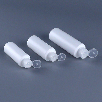 10ML/15ML/20ML/30ML/50ML/60ML/80ML/100ML/120ML/200ML/250ML/400ML Transparent/White Plastic Bottle With Flip Top Cap