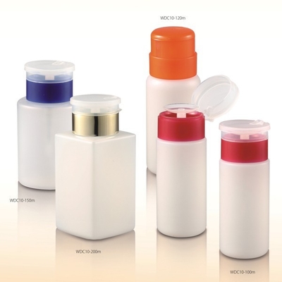 Stock Low MOQ 3.3oz Hot Sale Nail Polish Remover Pump Dispenser Bottle