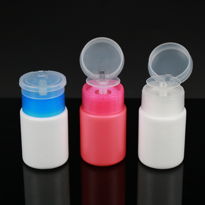 Stock Low MOQ 3.3oz Hot Sale Nail Polish Remover Pump Dispenser Bottle