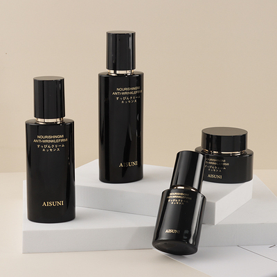 Factory price skin care cream and lotion packaging empty cosmetic bottle set