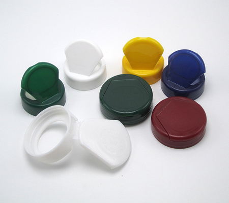 38mm 43mm plastic bottle cap, plastic flip cap, color can be customized