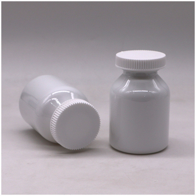 100ml PET bottle, white plastic health care bottle