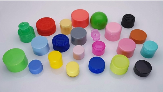20/410 24/410 28/410 24/415 28/400 transparent white pp ribbed smooth screw bottle cap plastic flip top cap disc cap