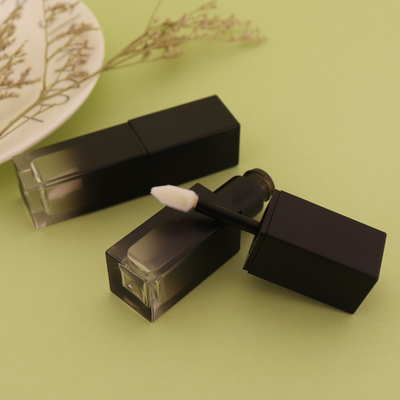 gradient black pink blue cute matte white 5ml 6.5ml lipgloss bottle empty beauty makeup lip glaze tube cosmetics diy