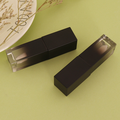 gradient black pink blue cute matte white 5ml 6.5ml lipgloss bottle empty beauty makeup lip glaze tube cosmetics diy