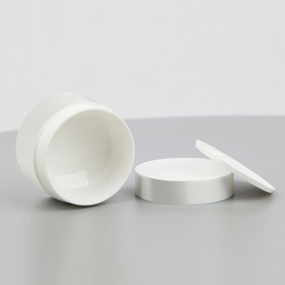 Manufacturer OEM Body Face Cream Jar Packaging  3G/5G/10G/15G/20G/30G/50G White Plastic Pet Cosmetic Cream Jar