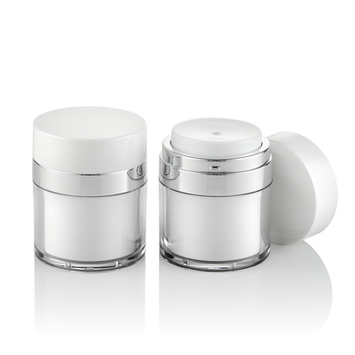 Spot 15ml 30ml 50ml Acrylic vacuum cream bottle cosmetics container cream bottle pressure lotion bottle