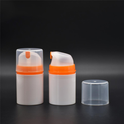 Wholesale China skin care 30ml 50 ml 100ml 150ml vacuum dispenser cosmetics black airless pump cream bottle 1 oz airless