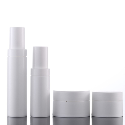 luxury Spot wholesale white plastic bottle 30ML 50ML Cosmetic Jar 10G 15G 30G luxury cosmetic packaging