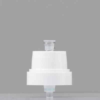Fashion biodegradable plastic empty bottle airless pump bottles 15ml 30ml 50ml cosmetic clear cap white pp body vacuum