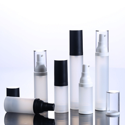 high grade 20ML 30ML 50ML skin care packaging airless pump bottle set pp pump cosmetic
