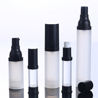high grade 20ML 30ML 50ML skin care packaging airless pump bottle set pp pump cosmetic