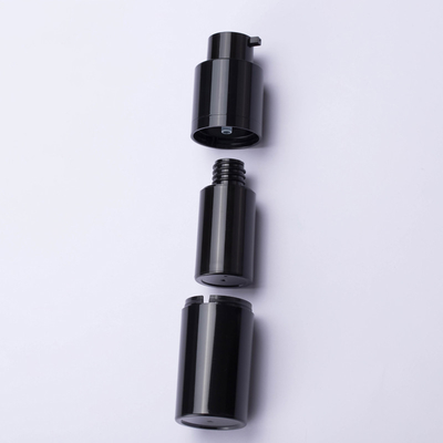 15ml 30ml 50ml cosmetic black airless bottle packaging airless bottle black cosmetic pump bottle