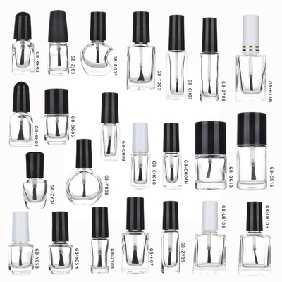 2.5ML/4ML/5ML/10ML/12ML/15ML/ nail polish bottles, a variety of glass nail polish bottles