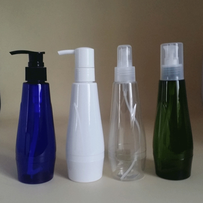 Drop-shaped 180ml PET plastic bottle, hydrosol bottle, lotion spray bottle, shampoo and conditioner bottle