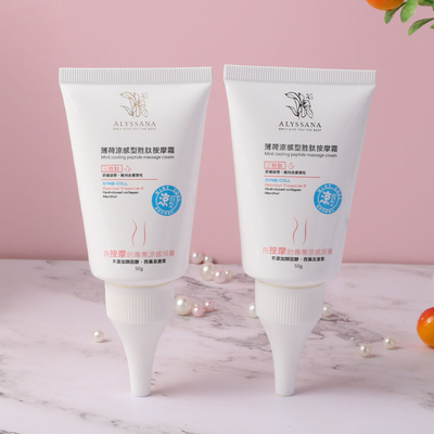50ml tip cap tube, cosmetic tube, flared screw cap tube
