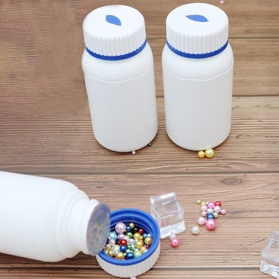 150g double color double cap calcium tablet bottle Seal 200ml health product bottle 250g ml capsule bottle HDPE bottle