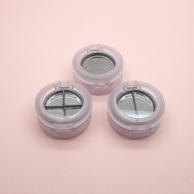 DIY Empty Refillable Round eyeshadow palettes lipstick sample high-gloss packaging container blush replacement Palettes