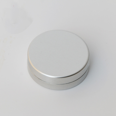 10g 50g No screw thread silver aluminum box makeup incense lip gloss aluminum box canned candle paste aluminum can