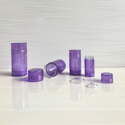 Rotary Design 15g 30g 50g 75g Empty Cosmetic Plastic Roll On Deodorant Bottle
