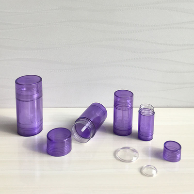 Rotary Design 15g 30g 50g 75g Empty Cosmetic Plastic Roll On Deodorant Bottle