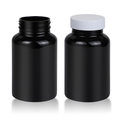 PET medicine bottle plastic solid bottle black health care product packaging bottle