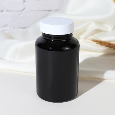 PET medicine bottle plastic solid bottle black health care product packaging bottle